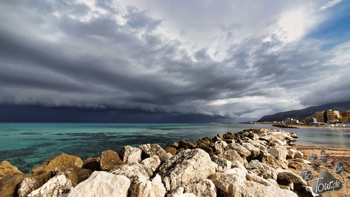 Trapani - sieht nach Gewitter aus...