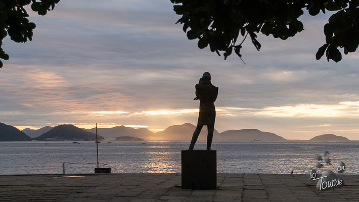 Praia Vermelha, Sonnenaufgang