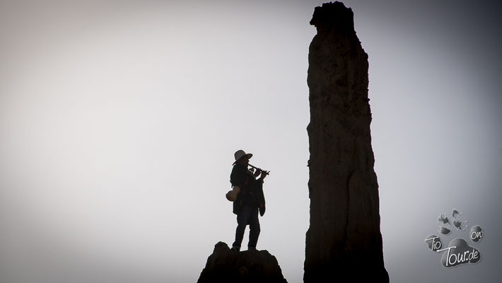 Valle de la Luna - mal Flöte, mal Planflöte