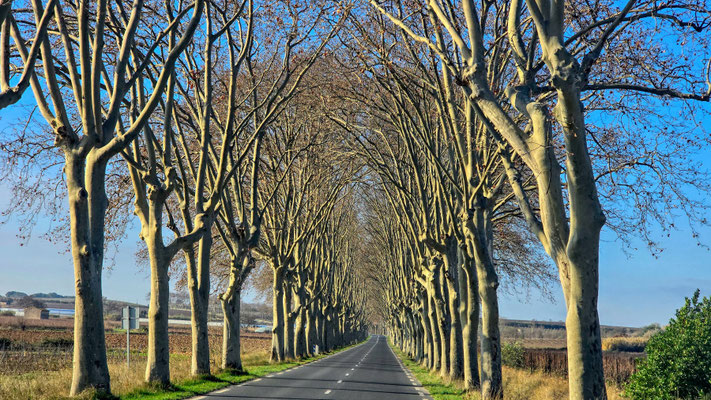 Béziers - Richtung Carcassonne