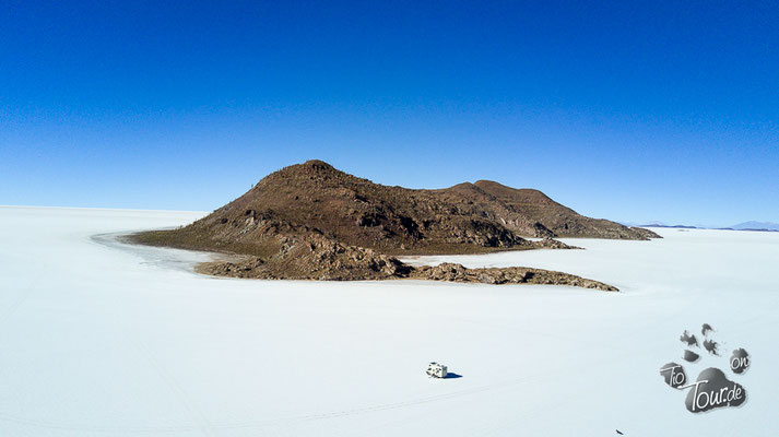 Salar de Uyuni - Drohnenansicht