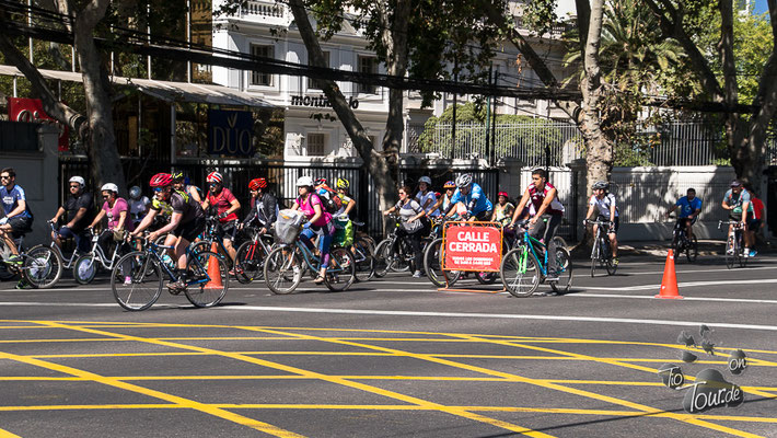 Santiago de Chile - autofreie Straßen