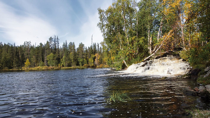 Wandern am Äkäsjoki