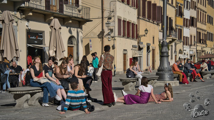 Florenz - Leben auf der Piazza