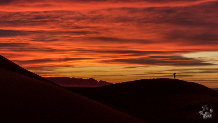 Sundown in der Wüste