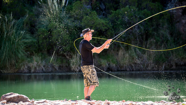 Fliegenfischen am Rio Chubut