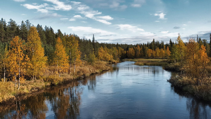 Wandern am Äkäsjoki