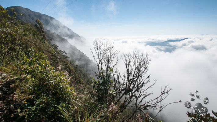 Camino de la Muerte - über den Wolken