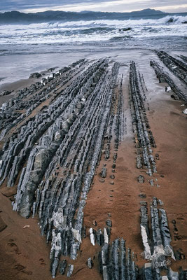 Flyschformationen in Zumaia