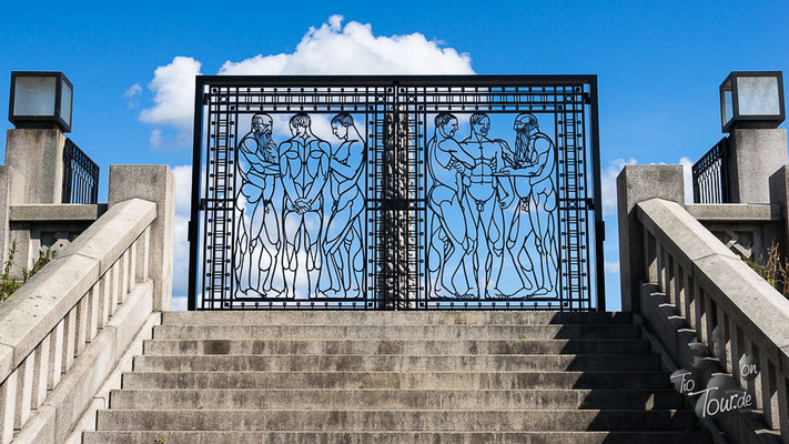 Vigeland-Skulpturen im Frognerpark Oslo