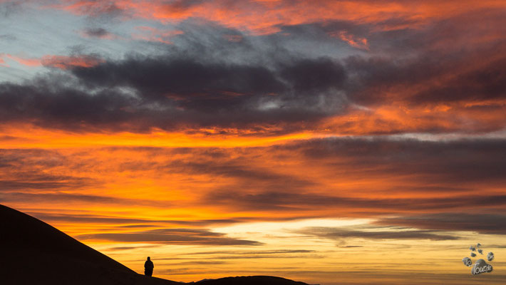 Sundown in der Wüste