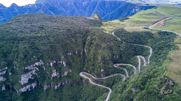 Serra do Rio do Rastro - Drohnenansicht