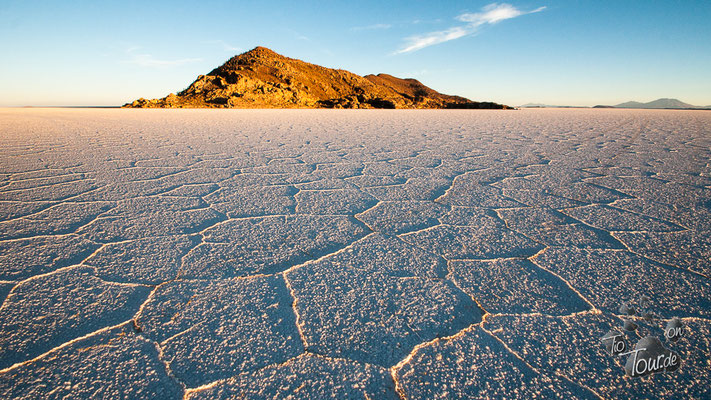 Salar de Uyuni - Sonnenuntergang