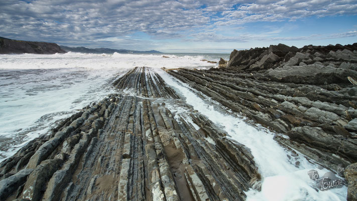 Flyschformationen in Zumaia