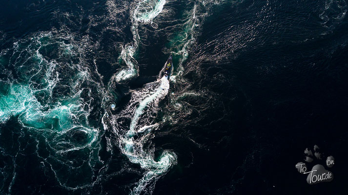 Saltstraumen - größter Gezeitenstrom der Welt