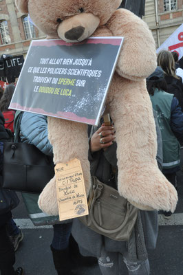 29 janvier 2020 la police scientifique manifeste contre la réforme des retraites.