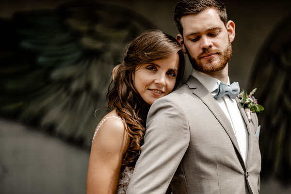 Brautpaar Fotoshooting im Park der Gärten, Bad Zwischenahn