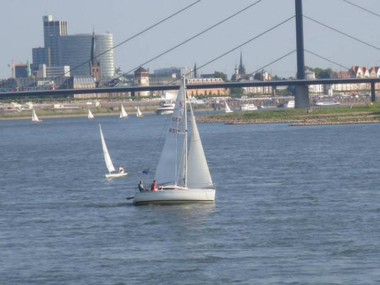 Sailing Mahjong: Aufnahme von der Rheinwoche