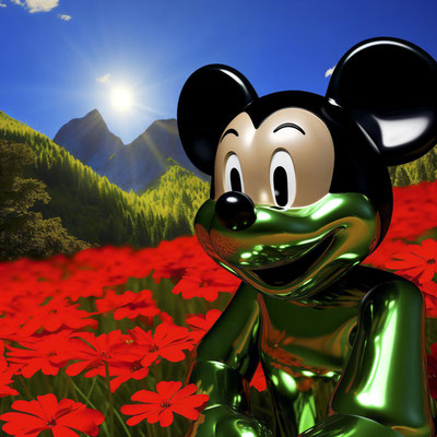 Mickey in the Mountains II |