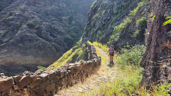 Wandern von Manta Velha nach Espongeiro, Santo Antao