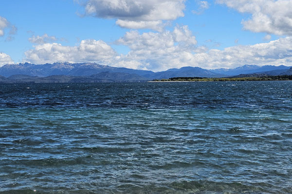 die ersten Seen von Patagonien