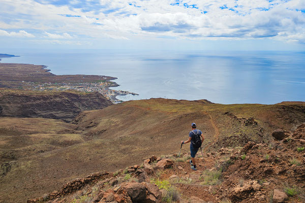 Wandern von Caldeira über Espigao nach Tarrafal, Sao Nicolau