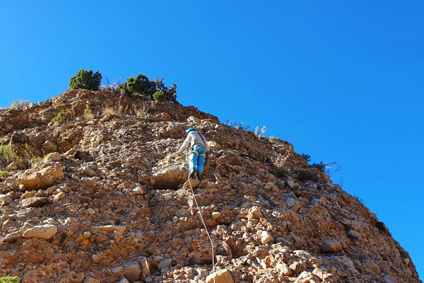 Klettern am Malos Pequenos in Riglos