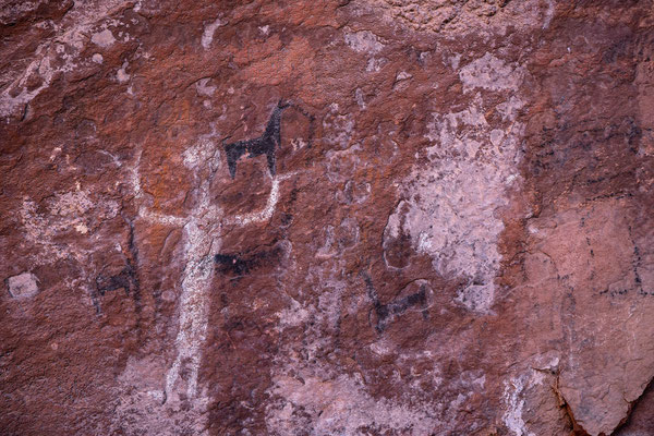 Höhlenmalereien der Inca Cueva