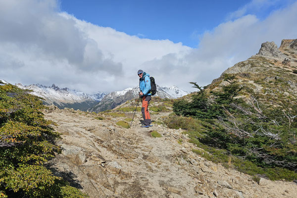 Im Aufstieg zum Cerro Bella Vista