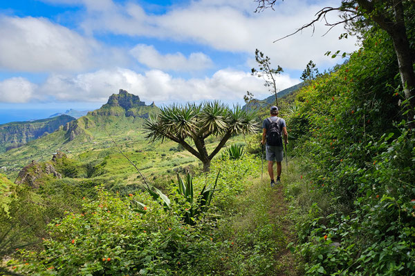 Besteigung des Monte Gordo, Sao Nicolau