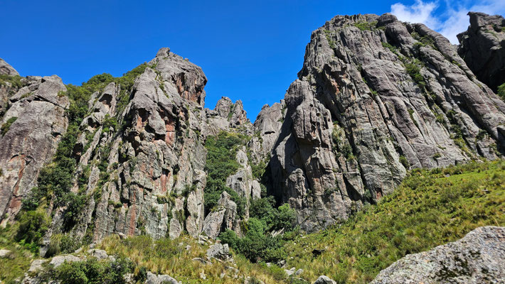 Felsenlabyrinth am Cerro de la Crus
