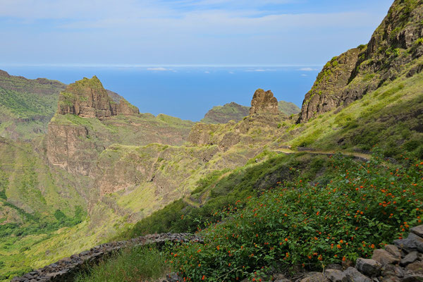 Kurz unter dem Cabo de Mocho, Santo Antao