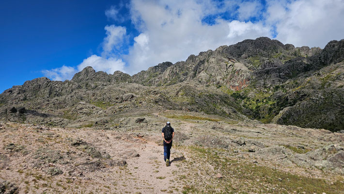 Zustieg zum Cerro de la Cruz