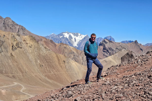 Aconcagua im Hintergrund