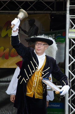 Ausrufer Frans van den Bos Niederlande