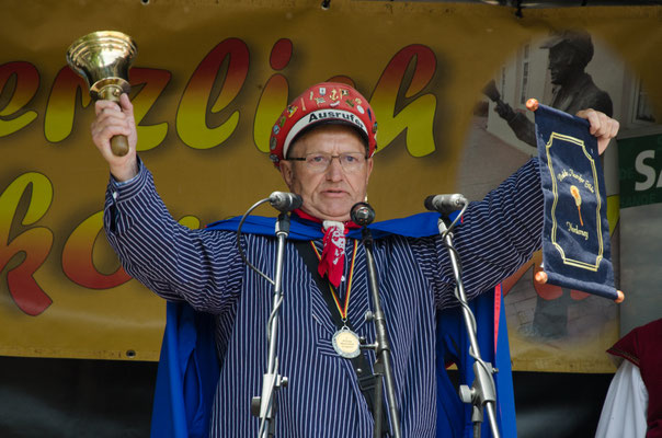 Ausrufer Bernd Krüger Norderney