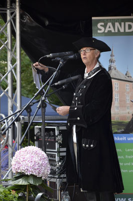 Ausruferin Birgit Haller Langeoog