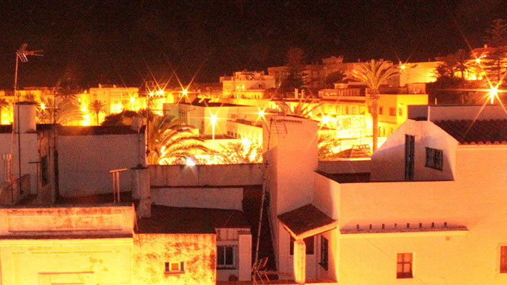 Tarifa bei Nacht