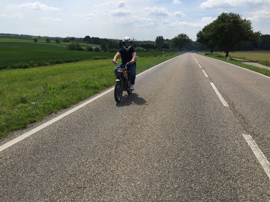 auf dem Weg nach Hause