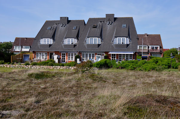 Die Heide angrenzend an den Garten
