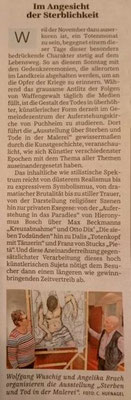 Artikel Süddeutsche Zeitung 18./19.11.2023