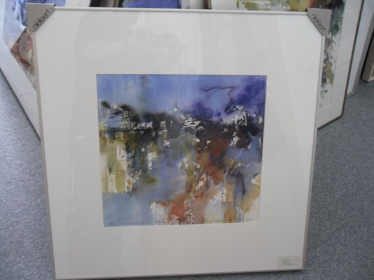 Im "Schwarzen Moor" 2008, gerahmt, 70x70 (Nr 015)