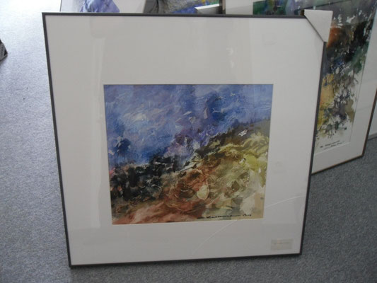 In der Hochrhön 2008, gerahmt, 70x70 (Nr 016)