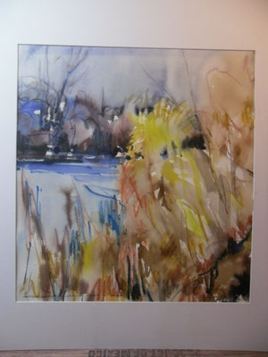 Am Lech 2000, nicht gerahmt, 75x60 (Nr 030)