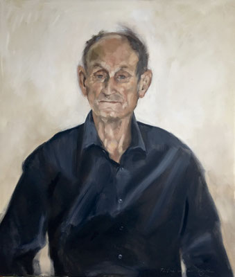 Gert, oil on linen 70x60cm © Philine van der Vegte