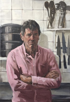 Kees, oil on canvas 100x70cm © Philine van der Vegte