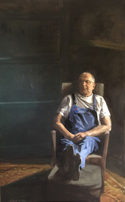 Co, oil on linen 200x125cm © Philine van der Vegte