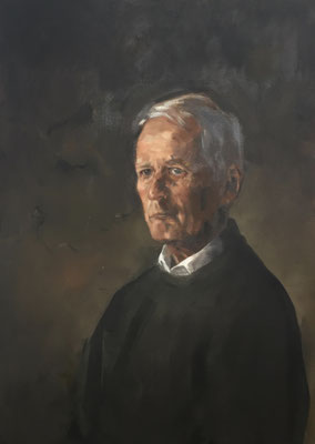 Tijno, oil on linen 70x60cm, sold © Philine van der Vegte