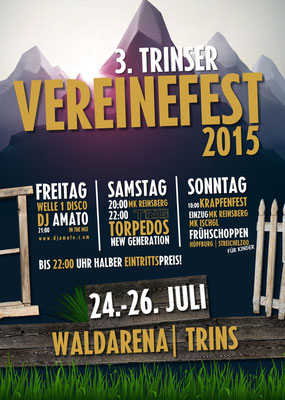 Programm -  3. Trinser Vereinefest