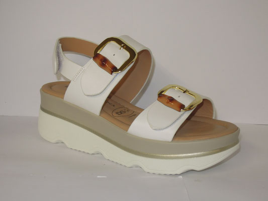 Donna Serena (Nouveau) - cuir blanc - 36/41 - 90€